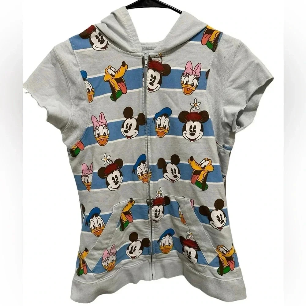Disney Couture Mickey & Friends Girl’s Hooded Vest/Top